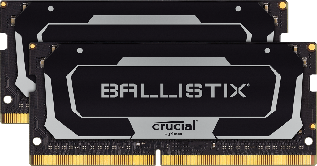 Crucial Ballistix SODIMM 32GB Kit (2 x 16GB) DDR4-3200 Gaming Memory (Black)